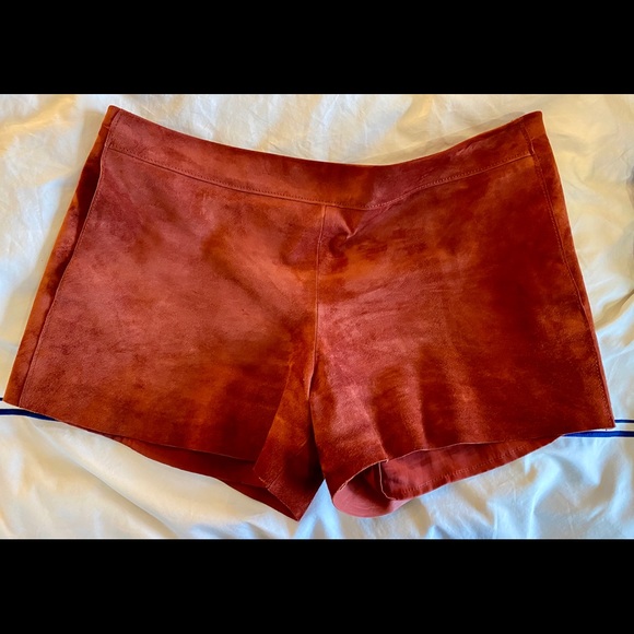 Tory Burch suede shorts